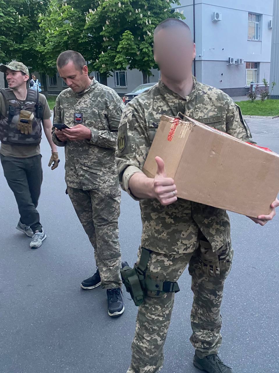 May 13, 2022, Ambulance Car for Kharkiv and Assistance for the Battalion 128 of Territorial Defense of Kyiv #2