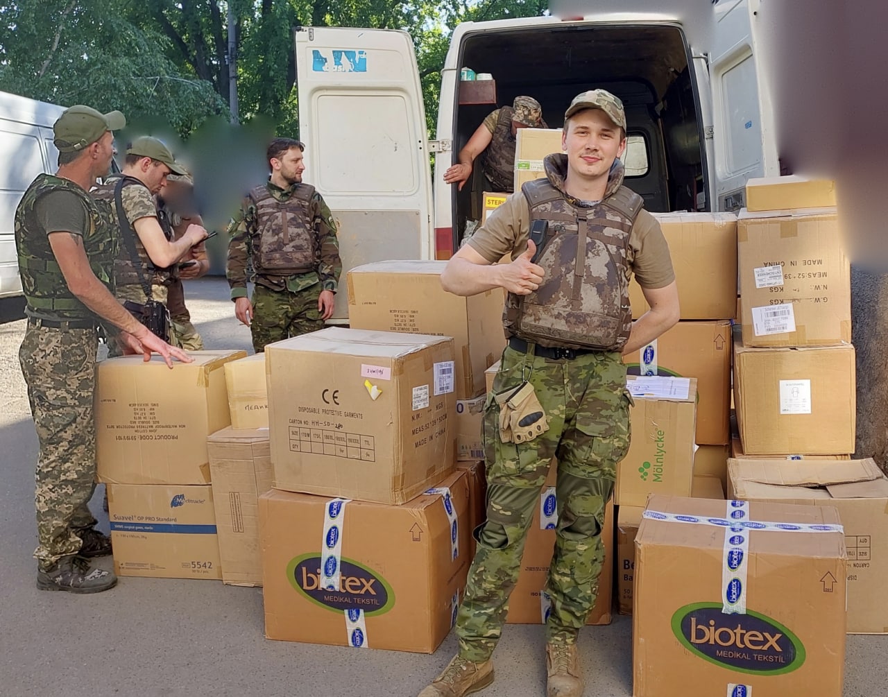 June 8, Bakhmut Providing the Joint Forces Operation Zone with Medicine #3